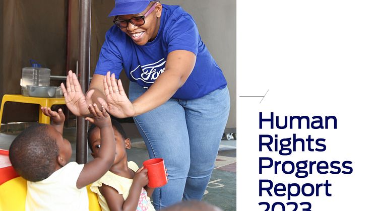 2023 Ford Human Rights Progress Report_1x1 cover
