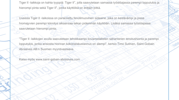 Tehokkaampi kovametallisten sahanterien teroitushionta
