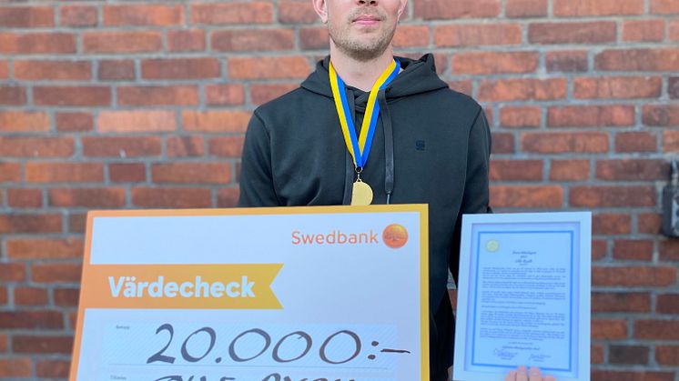 Vi säger grattis till Olle Rydh som har tilldelats den prestigefyllda utmärkelsen Årets plåtslagare 2023. 