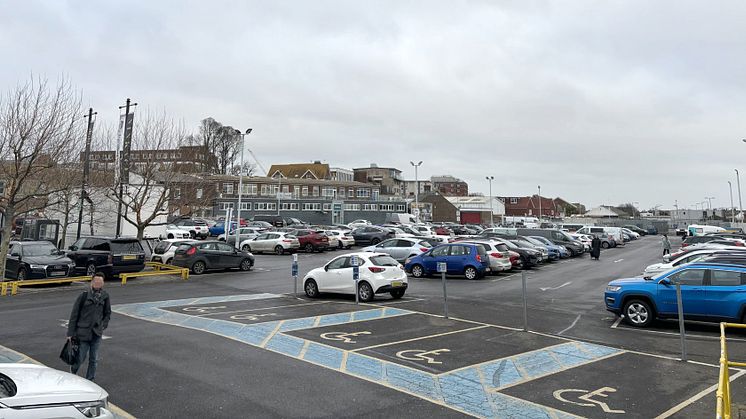 Eastbourne station car park
