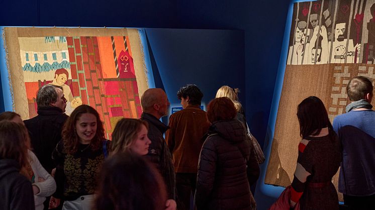 Hannah Ryggen triennale 2022-Anti-monument opening