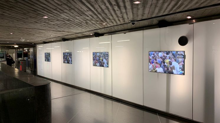 Konstväxlingar Skanstull: konstnär Roy Samaha