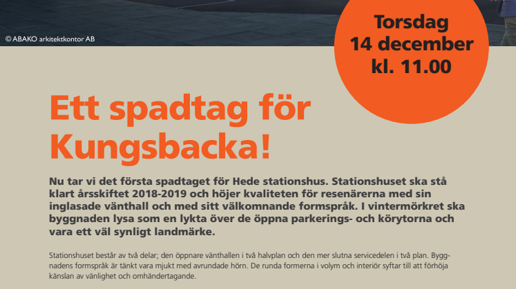 Ett spadtag för Kungsbacka!