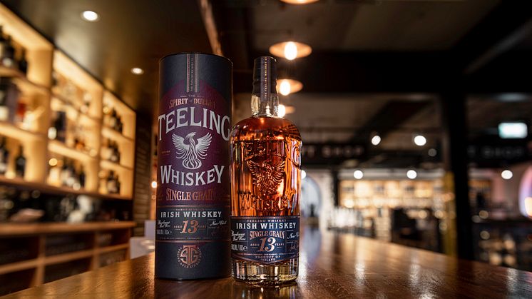 Teeling Single Grain 13 Years Old, buteljerad irländsk whiskeyevolution med rejält bett.