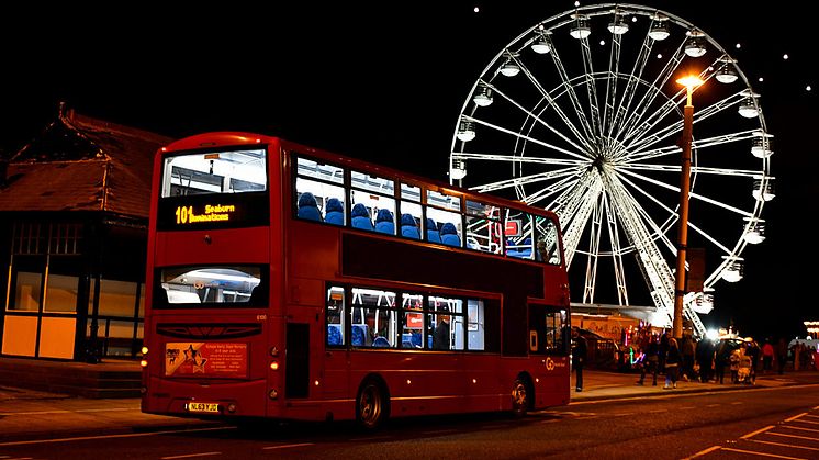 Buses for Sunderland Illuminations 2018