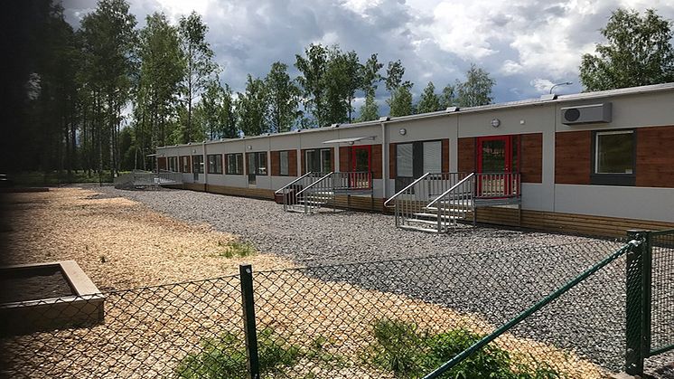 Ramirent levererar modulförskola till Eda Kommun