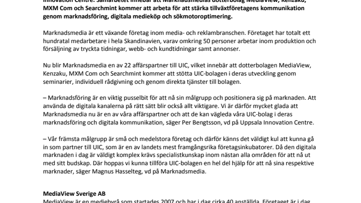 Marknadsmedia ny affärspartner ‒ utvecklar UIC-bolagens digitala kommunikation