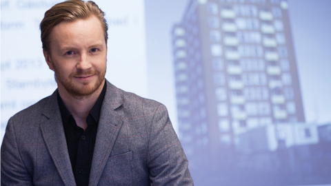 Affärsområdeschef Thomas Edvinsson mot nya utmaningar i Östersundshem
