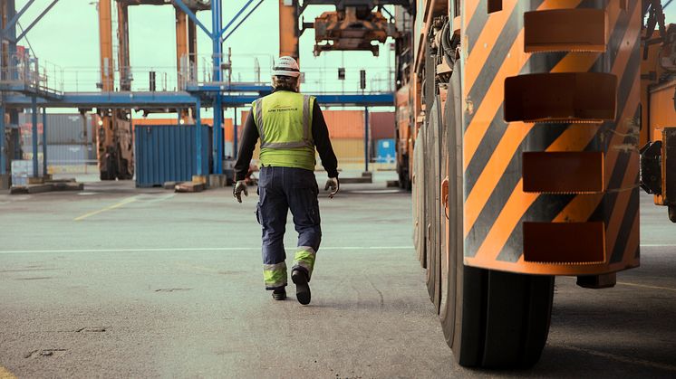 APM Terminals Gothenburg, Grensleverkstaden