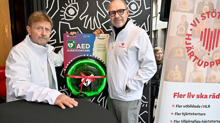 Staffan Lindeborg och Thomas Ravelli var några av ambassadörerna på plats.