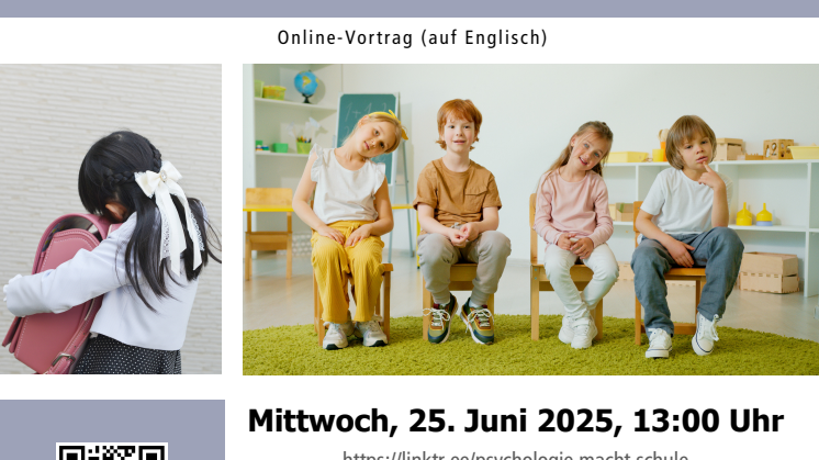 Vortragsreihe "Growing Minds" - Die Psychologie des Schulanfangs