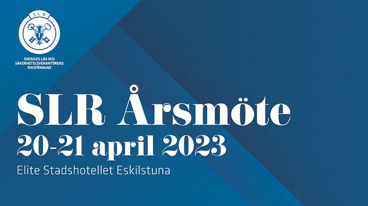 Inbjudan till SLR:s årsmöte 
