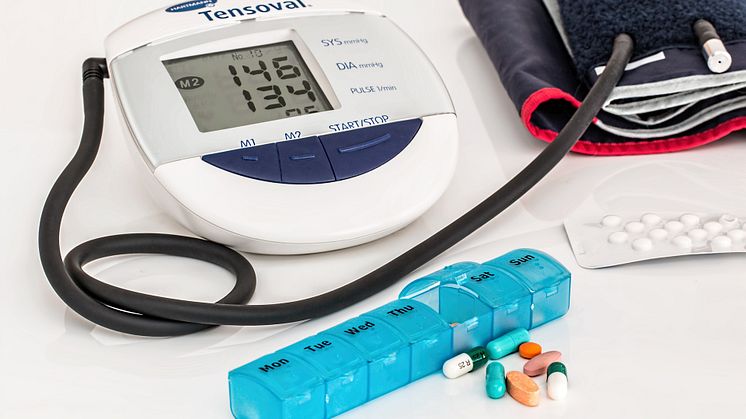 Minskning av våldsbrott hos patienter som tar blodtrycksmedicin. Foto: Pixabay. CC0