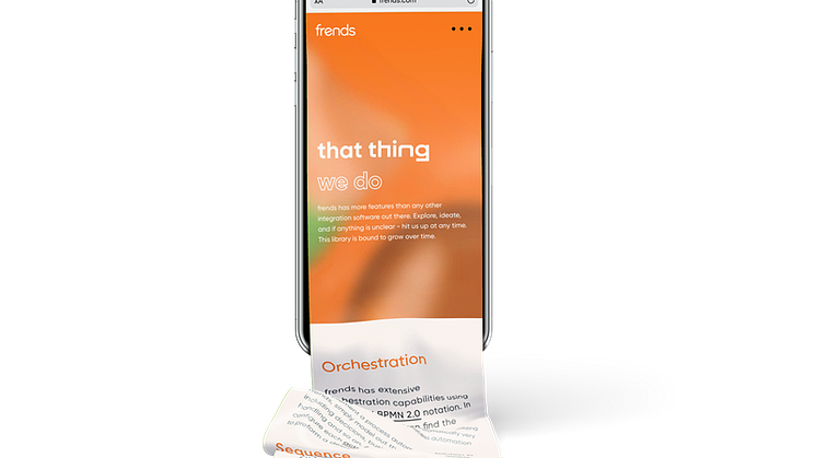 HiQ launches new website for its integration platform FRENDS.