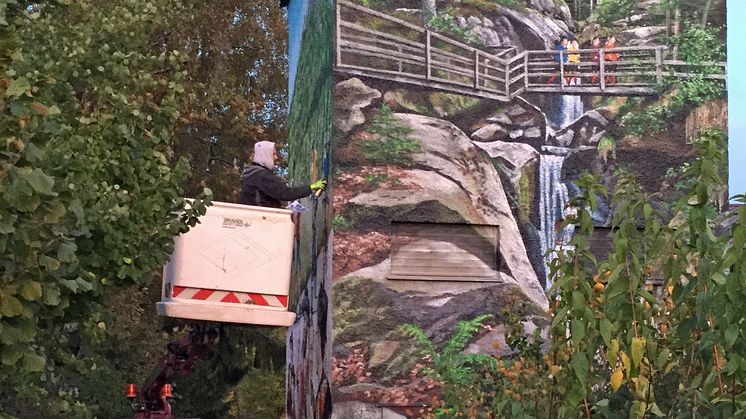 Kunst am Trafo in Bodenmais