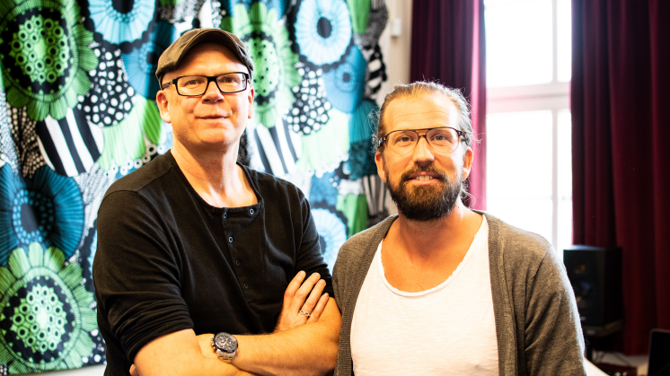 Elever på scen under Musikskolans festivalvecka 