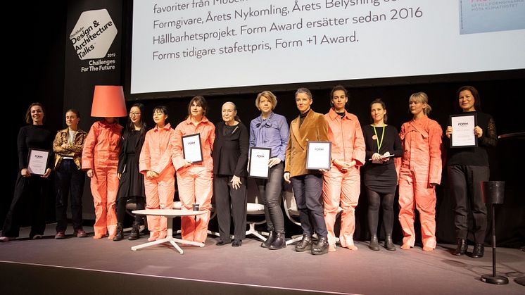 Form Award 2019 - här är alla vinnarna (foto: Rana Van Pellecom)