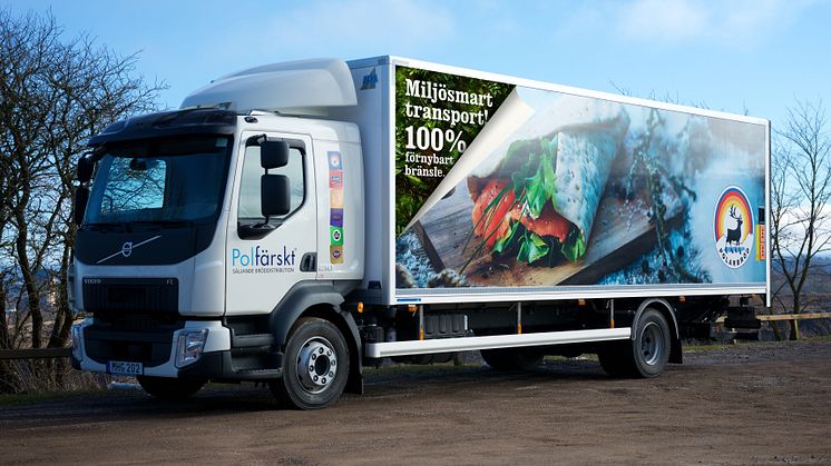 ​100 procent fossilfria brödtransporter i Jämtland och Härjedalen