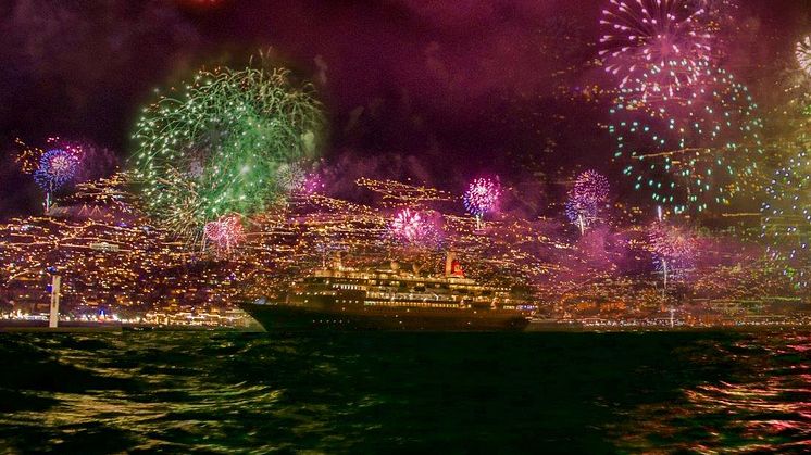 Fred. Olsen’s Black Watch to see in the New Year with a magical Cruise Ship Horn Concert in Funchal, Madeira 