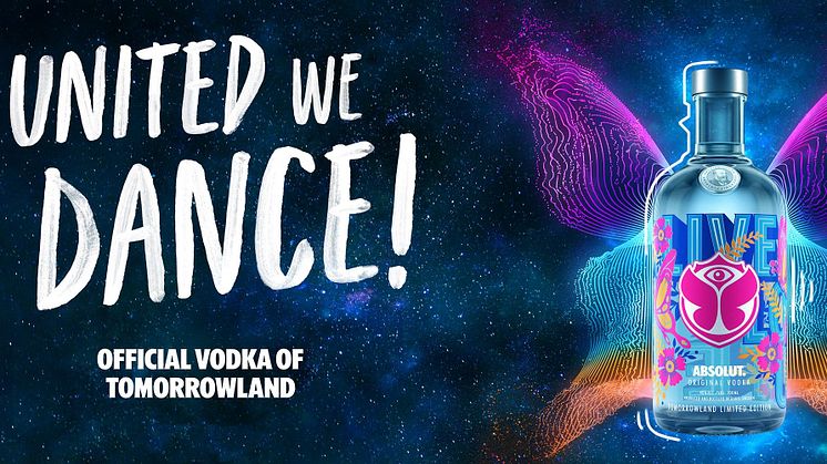 Limited Edition für Vielfalt & Inklusion: Absolut x Tomorrowland