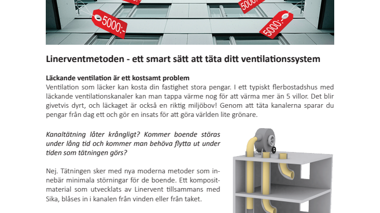 Spara 5000 kr per lägenhet och år!