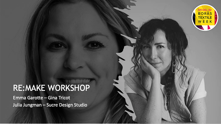 Re:Make workshop med Gina Tricot & Sucre Design Studio