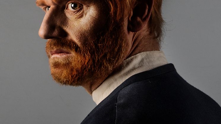 Fredrik Gunnarson i monologen Vincent på Intiman. Foto Emmalisa Pauly