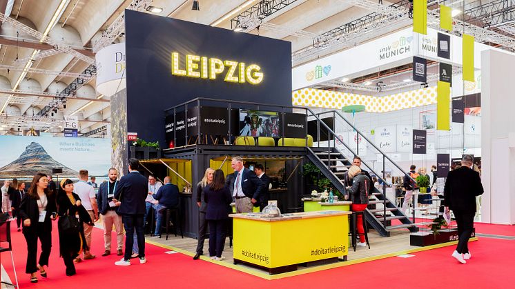Leipzig-Stand auf der IMEX in Frankfurt
