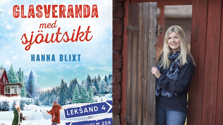 Populära författaren Hanna Blixt släpper sin första vuxenbok — en varm feelgood i ett vintrigt Dalarna