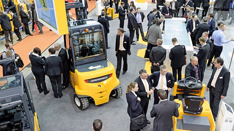 LogiMAT 2015 en fullständig succé för Jungheinrich
