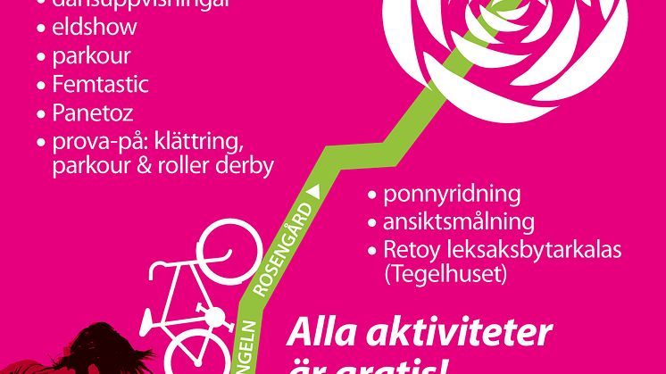 Unga kvinnor tar plats