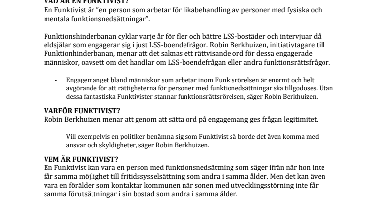 Funktivist. Årets nyord?