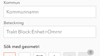 Metria FastighetSök widget.png
