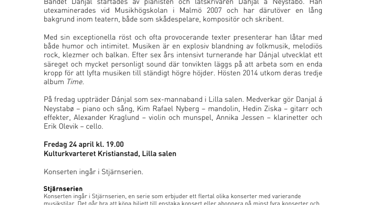 Dánjal levererar nordisk barock-pop!