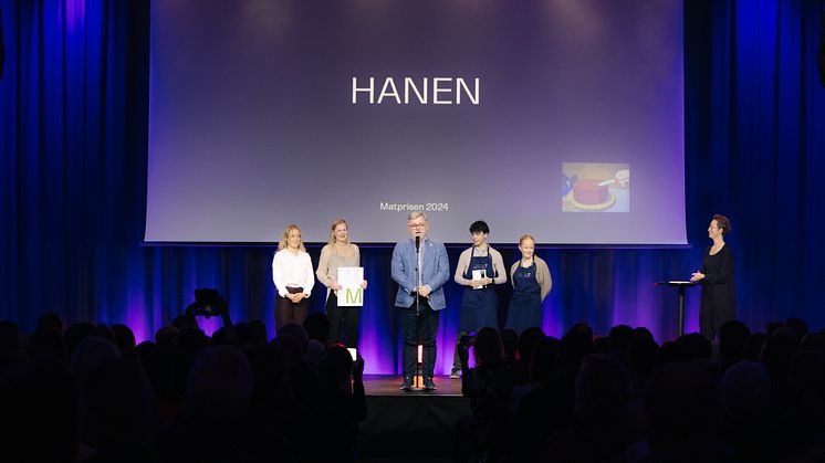 Vinner av Matprisen: Hanen