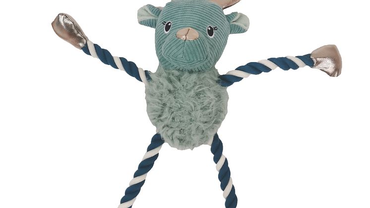 Bark-a-Boo BerryFrost Dog Toy RopeLimbs Reindeer L