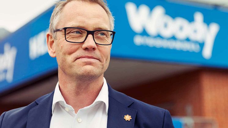 Fredrik Johanson, VD Woody Bygghandel AB.