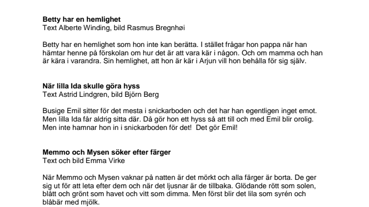 Böcker 2015
