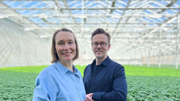 pressbild Krisitn Orrestig och Oscar Rosdahl