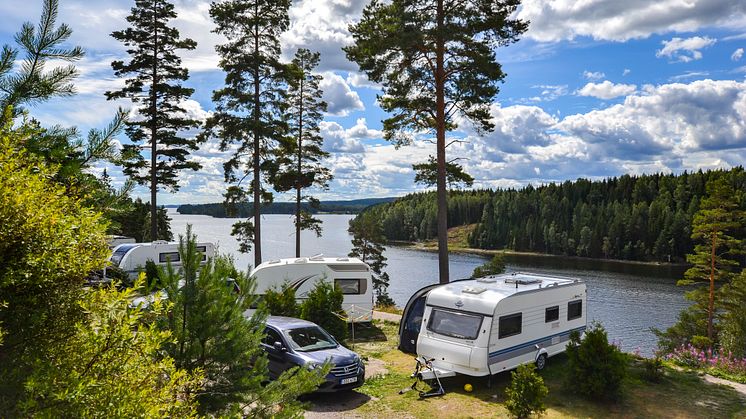 Sommarvik Camping i Värmland. Foto: Johanna Fransson