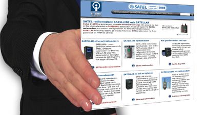SATEL radiomodem hemsida relanseras