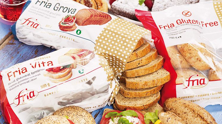 FRIA, Sweden's favourite gluten-free bread arrives in the UK