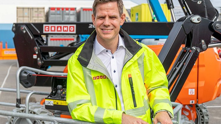 Administrerende direktør i Cramo AS, Thomas Astrup