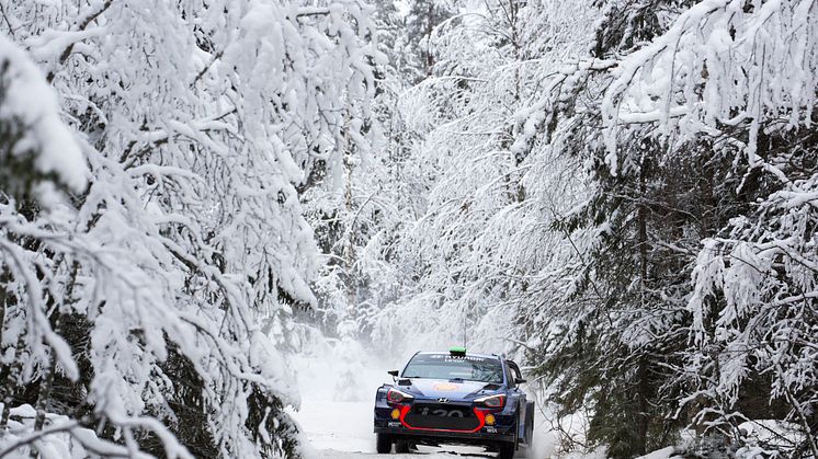 Hyundai Motorsport laddar för revansch i Rally Sweden.