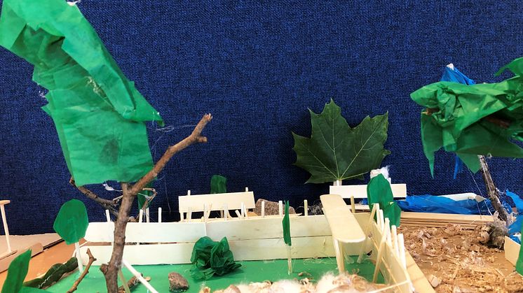 120 barn i demonstrationståg genom Ängelholm