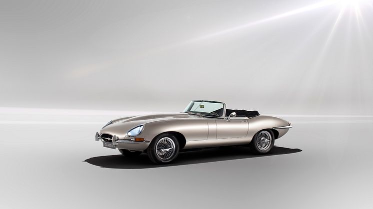 Nå produseres Jaguar E-TYPE som elbil 