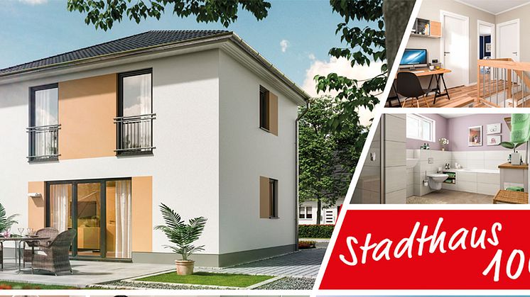 Modern, kompakt, bezahlbar - das neue Stadthaus 100 von Town & Country Haus