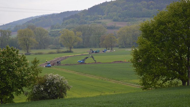 Trassenbau Schneckenlohe
