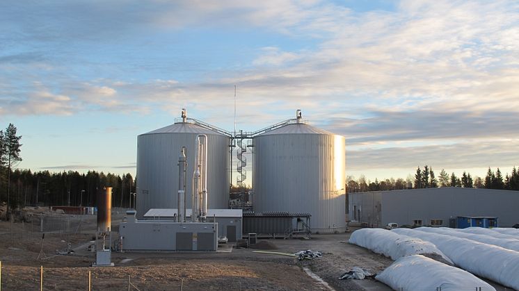 Biogasanläggningen i Karlskoga