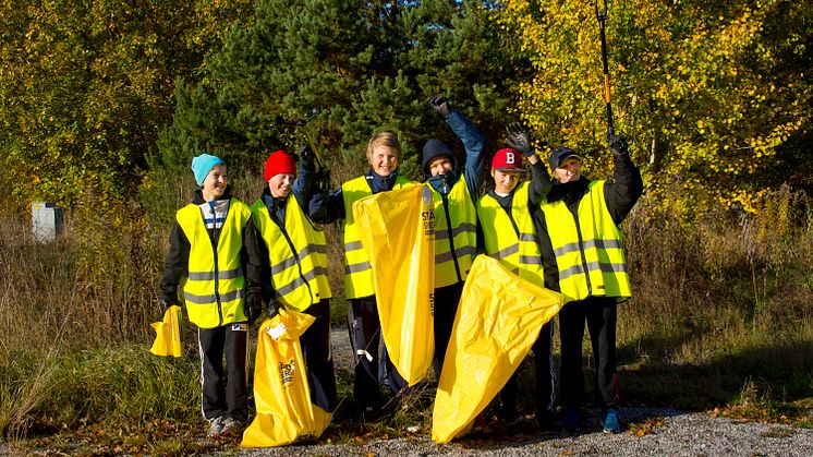 GRATTIS Vaxholm, nu städar vi! Foto: Johan De Bourg.